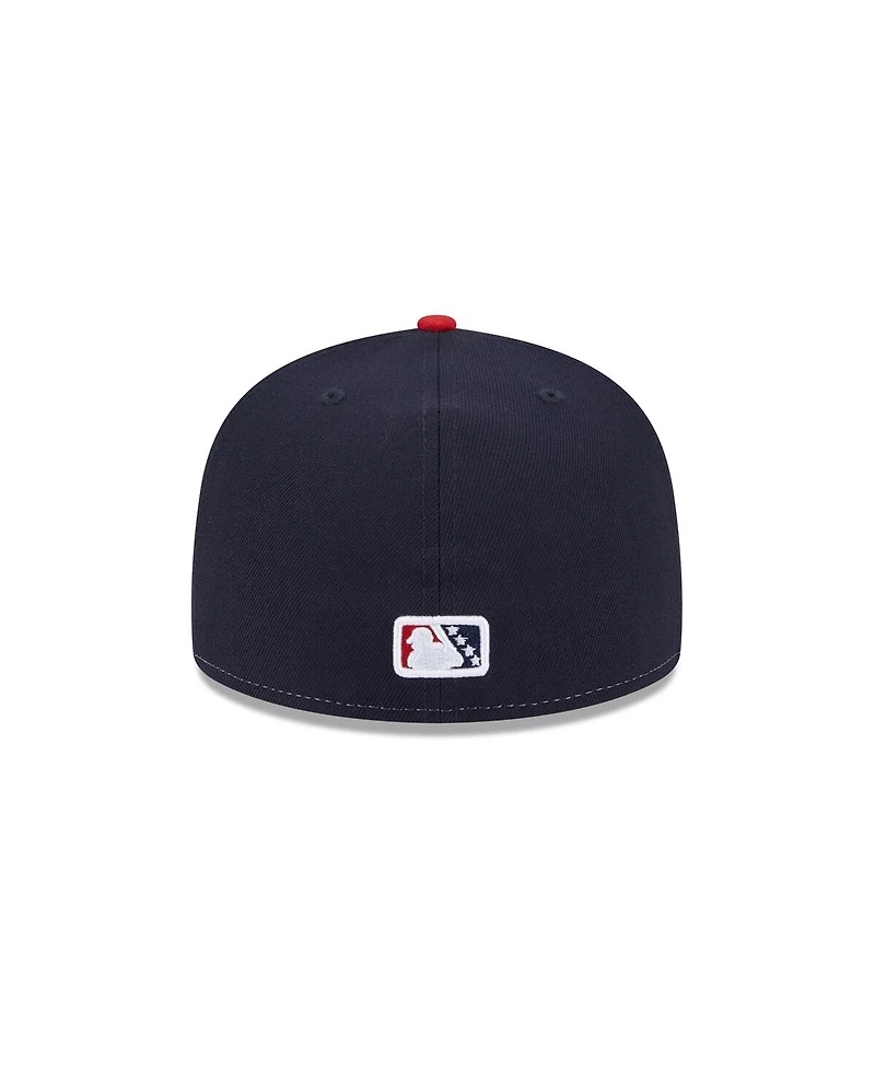 New Era Men's Navy Myrtle Beach Pelicans Theme Nights 59FIFTY Fitted Hat