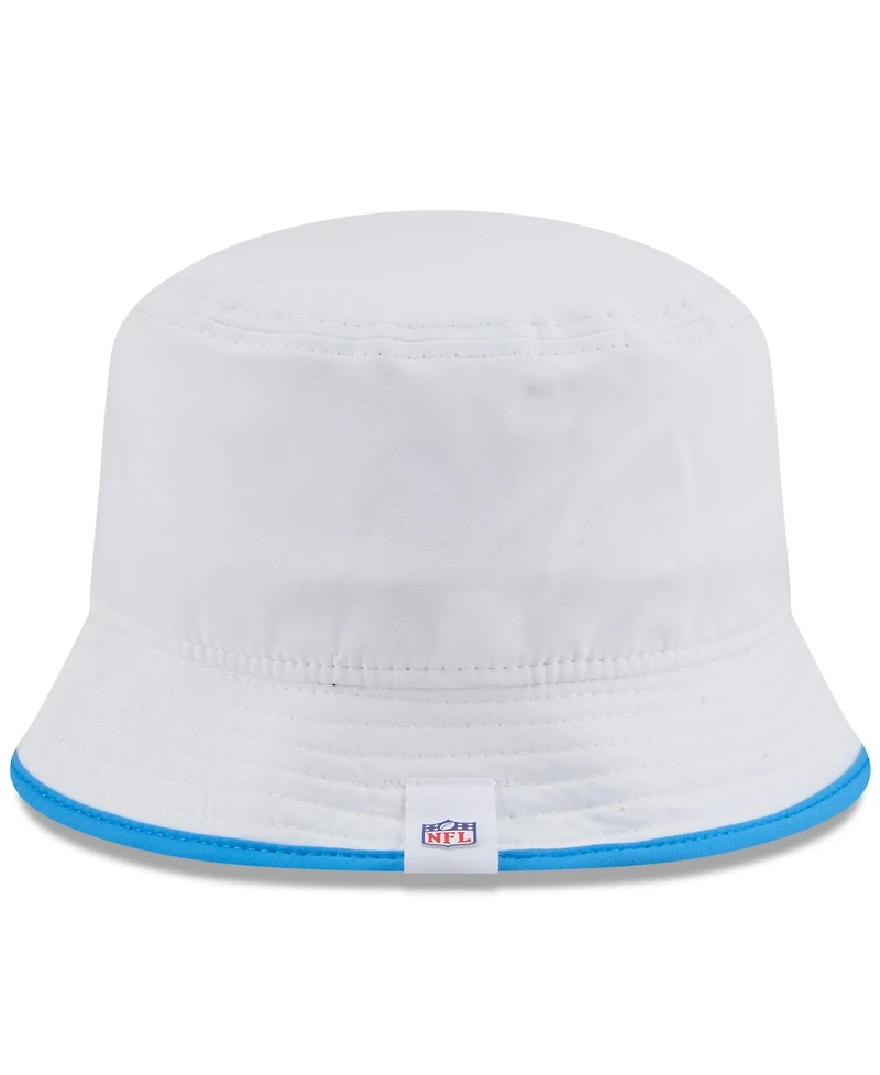 New Era Men's White Los Angeles Chargers 2025 Nfl Training Camp Stretch Bucket Hat