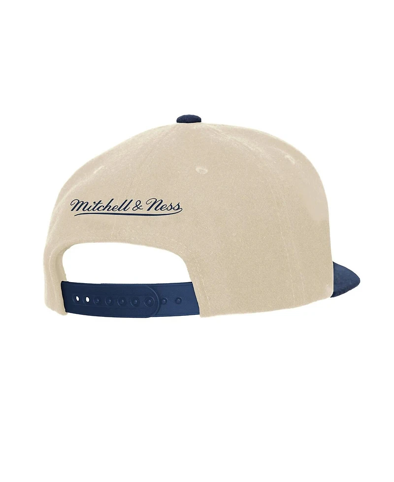 Mitchell & Ness Men's Alexander Ovechkin Cream Washington Capitals All Time Goals Pro Crown Adjustable Hat