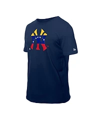 New Era Men's Navy New York Yankees Venezuelan Flag Logo T-Shirt