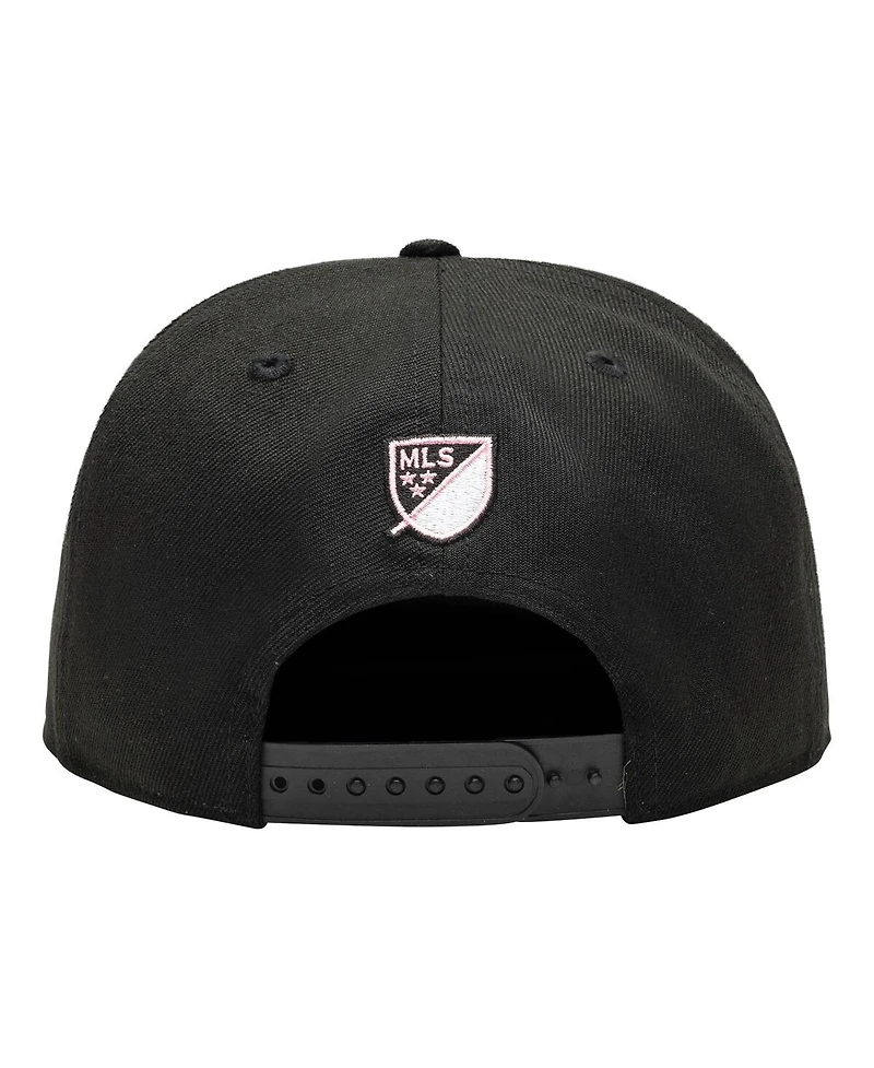 Fan Ink Men's and Women's Black Inter Miami Cf Loyalty Snapback Hat