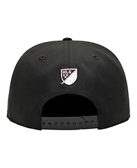 Fan Ink Men's and Women's Black Inter Miami Cf Loyalty Snapback Hat