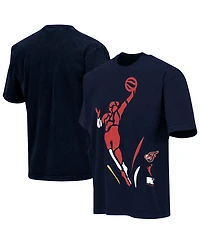 Round21 Men's and Women's Navy Indiana Fever Victory T-Shirt