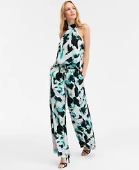 I.n.c. International Concepts Women's Printed Halter Top, Macy's Exclusive