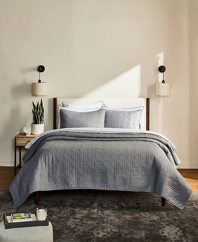 Lacoste Logo Cotton 3-Pc. Quilt Set