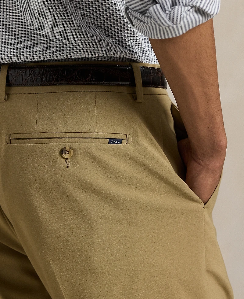 Polo Ralph Lauren Men's Manhasset Stretch Straight-Fit Pants