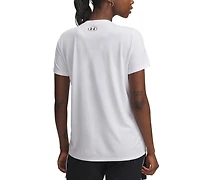 Under Armour Women's Ua Tech Script Graphic Short-Sleeve Tee