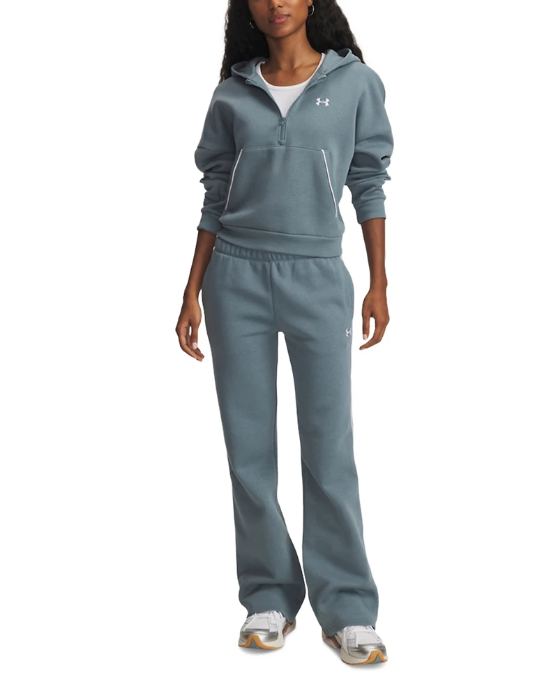 Under Armour Women's Rival Piped-Trim Sweatpants