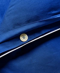 Lacoste Tiebreak Cotton 3-Pc. Duvet Cover Set, Full/Queen