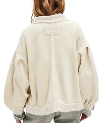 Free People Women's Cute In This Snap Front Cardigan