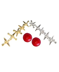 We Games Metal Jacks in a Cotton Canvas Bag