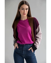 Sskein Women's 's Crew Neck Sweater Tee