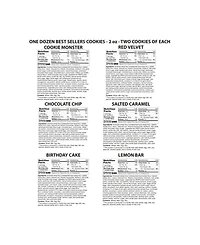 The Cravory Happy Birthday Box Best Sellers Cookies Gift Box, 12 Cookies