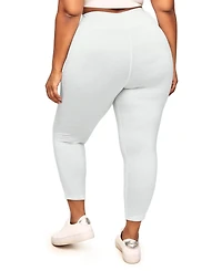 Adore Me Plus Haley High-waist Heather Fleece 7/8 Legging