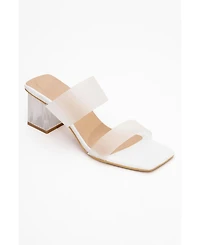 Prologue Shoes Elara Transparent Strap Sandal (Women)