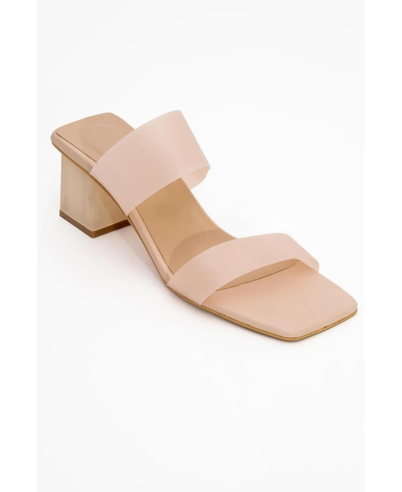 Prologue Shoes Elara Transparent Strap Sandal (Women)