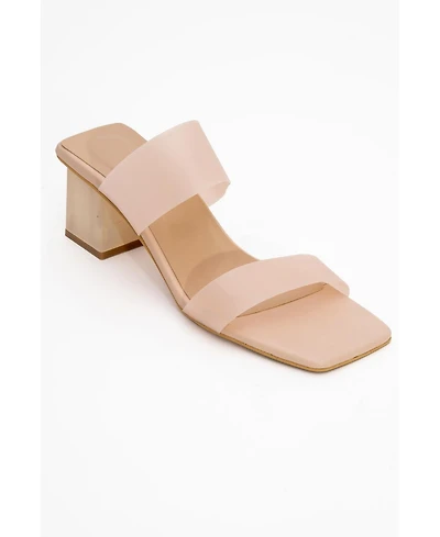 Prologue Shoes Elara Transparent Strap Sandal (Women)