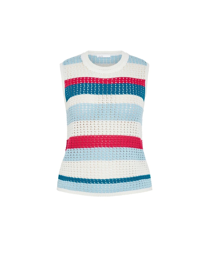 City Chic Plus Cornelia Stripe Top