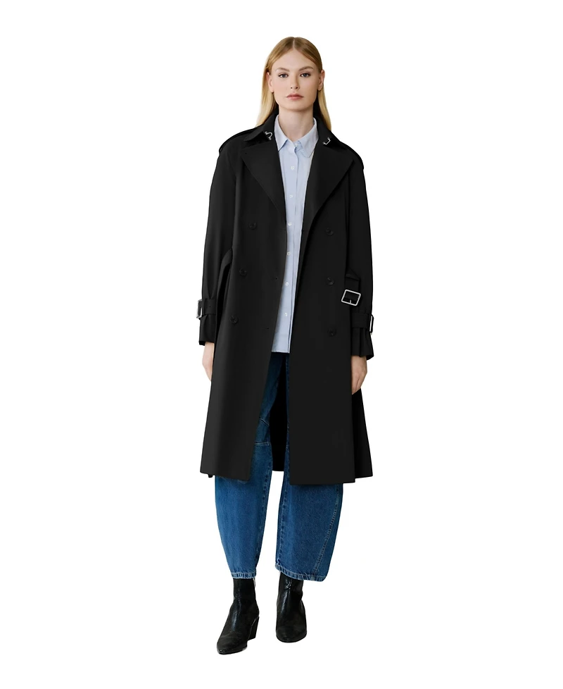 Soia & Kyo Women's Becky-l Long Trench Coat