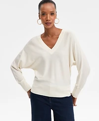 I.n.c. International Concepts Women's V-Neck Sweater, Created for Macy's