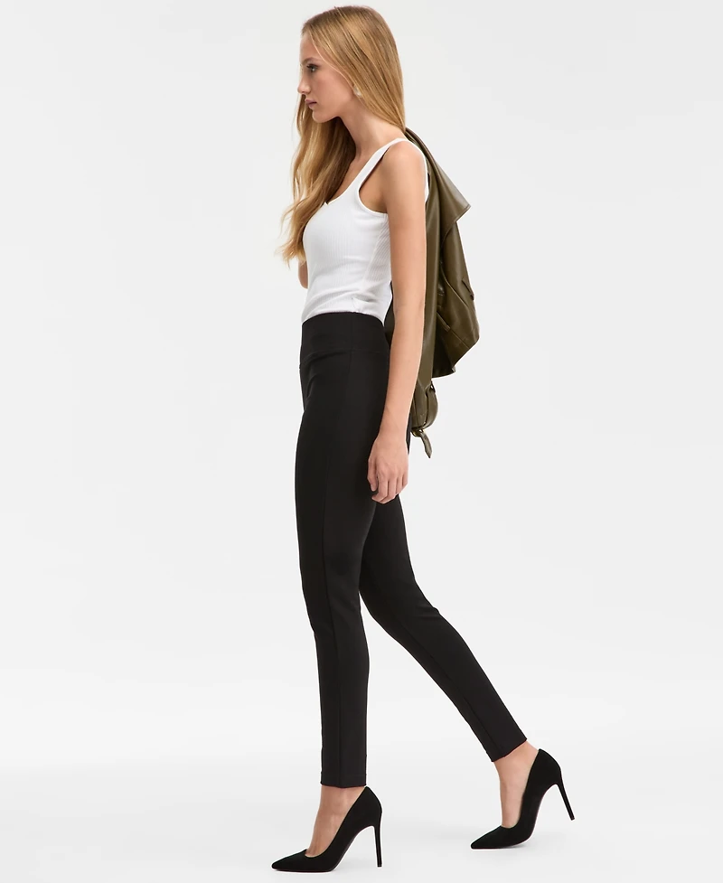 I.n.c. International Concepts Women's High-Rise Ponte-Knit Leggings, Macy's Exclusive
