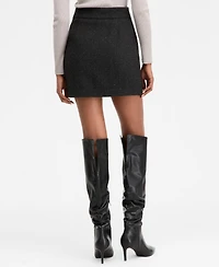 I.n.c. International Concepts Women's Embellished Mini Skirt, Macy's Exclusive