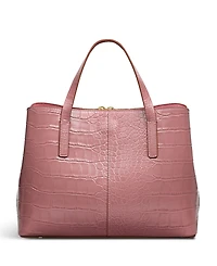 Radley London Dukes Place Faux Croc Medium Zip Top Satchel Bag