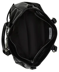 Madden Girl Violetc Crinkle Zipper Handbag