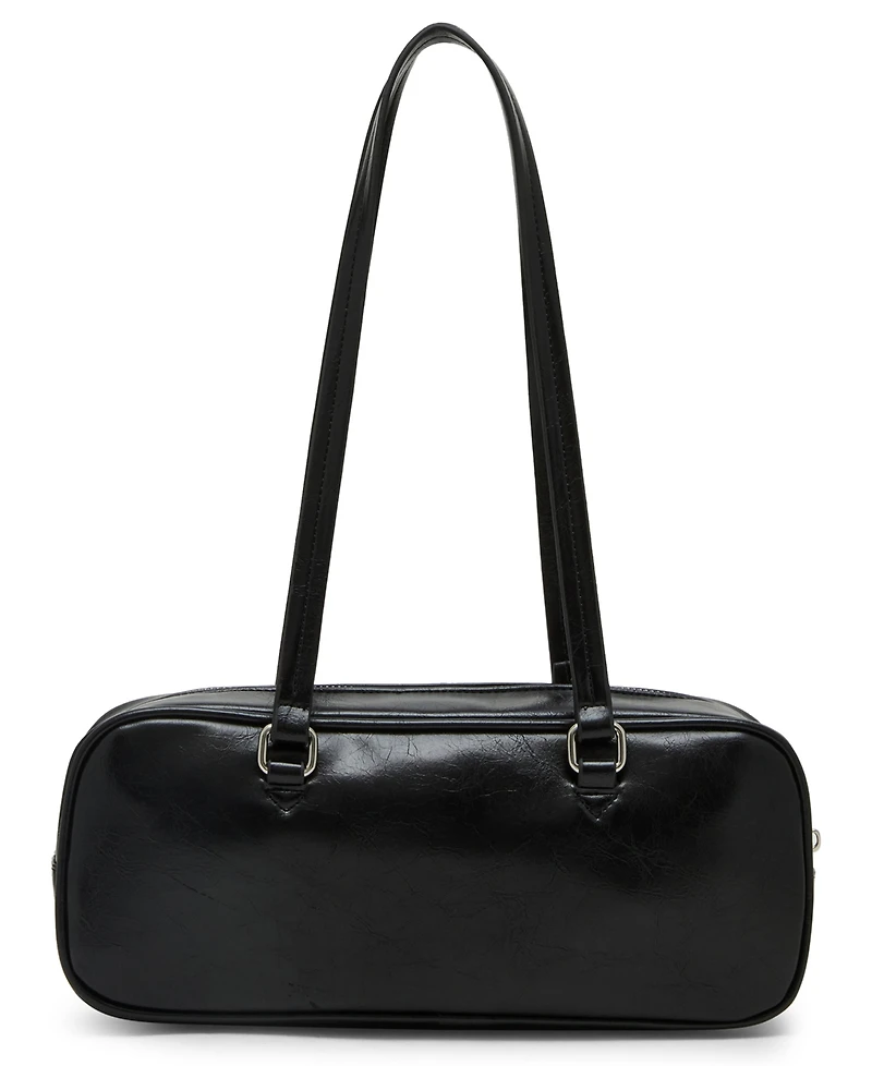 Madden Girl Andarna Crinkle Zipper Shoulder Bag