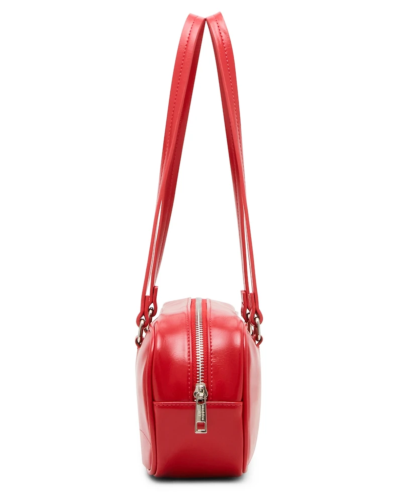 Madden Girl Andarna Crinkle Zipper Shoulder Bag