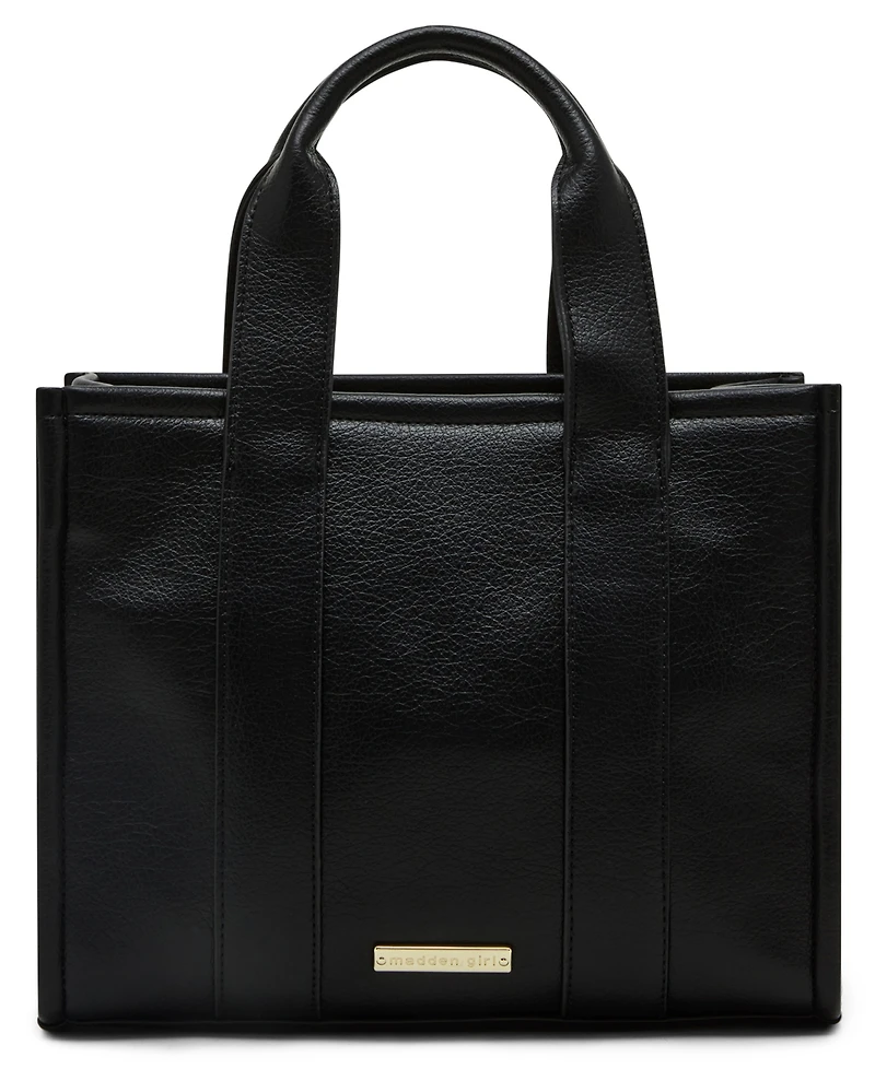 Madden Girl Imogenc Zipper Mid-Size Tote Bag
