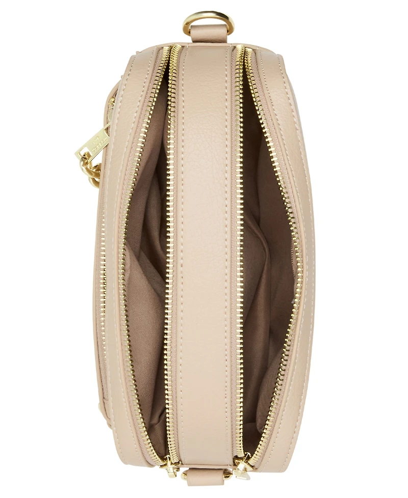 Madden Girl Tara Zipper Crossbody Camera Bag