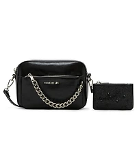 Madden Girl Tarac Crinkle Camera Crossbody Bag