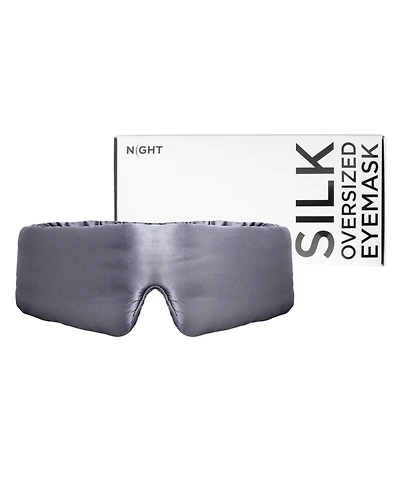 100% Pure Silk Sleep Mask, Oversized