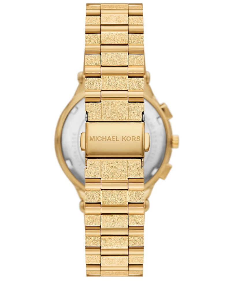 Michael Kors Women's Billie Chronograph Gold-Tone Stainless Steel Watch, 40mm