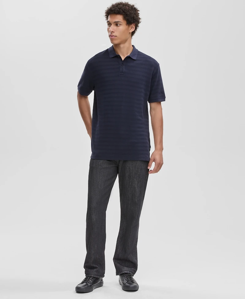 Guess Men's Knit Polo Shirt