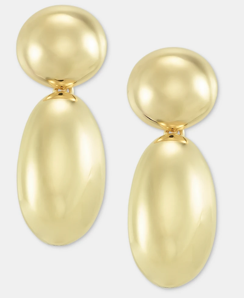 I.n.c. International Concepts Sculptural Linear Drop Earrings, Macy's Exclusive