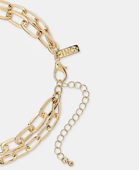 I.n.c. International Concepts Mixed Charm Layered Lariat Necklace, 16-1/2" + 3" extender, Macy's Exclusive