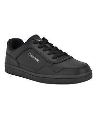 Calvin Klein Men's Landy Round Toe Lace Up Sneakers