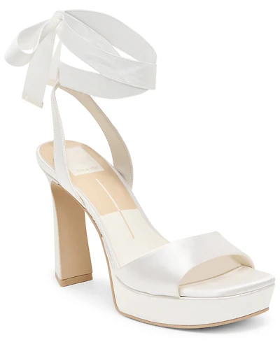 Dolce Vita Women's Jaemy Lace-Up Platform High Heels