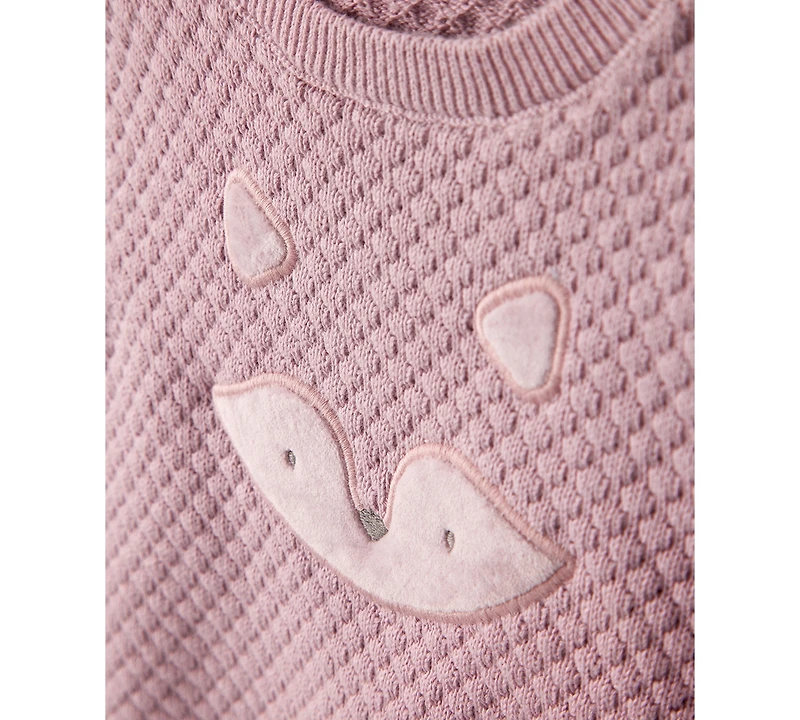 Carter's Baby Girls Cotton Long-Sleeve Top & Pants, 2 Piece Set