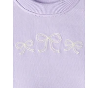 Carter's Baby Girls Bow-Print Tulle Cotton Dress