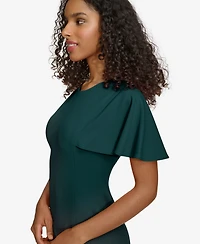 Calvin Klein Women's Scuba Crepe Sheath Dress