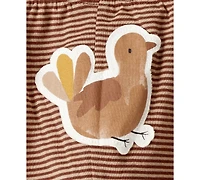 Carter's Baby Cotton My First Thanksgiving Long-Sleeve Bodysuit & Pants, 2 Piece Set