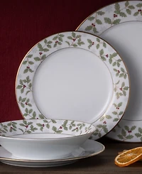 Holly Berry 8.25" Salad Plate, Set of 4