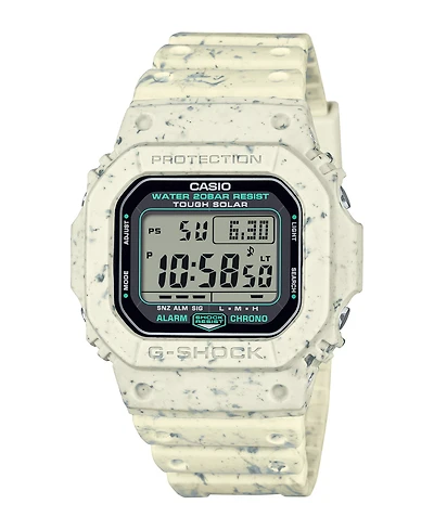 G-Shock Men's White Resin Watch, 43.2mm