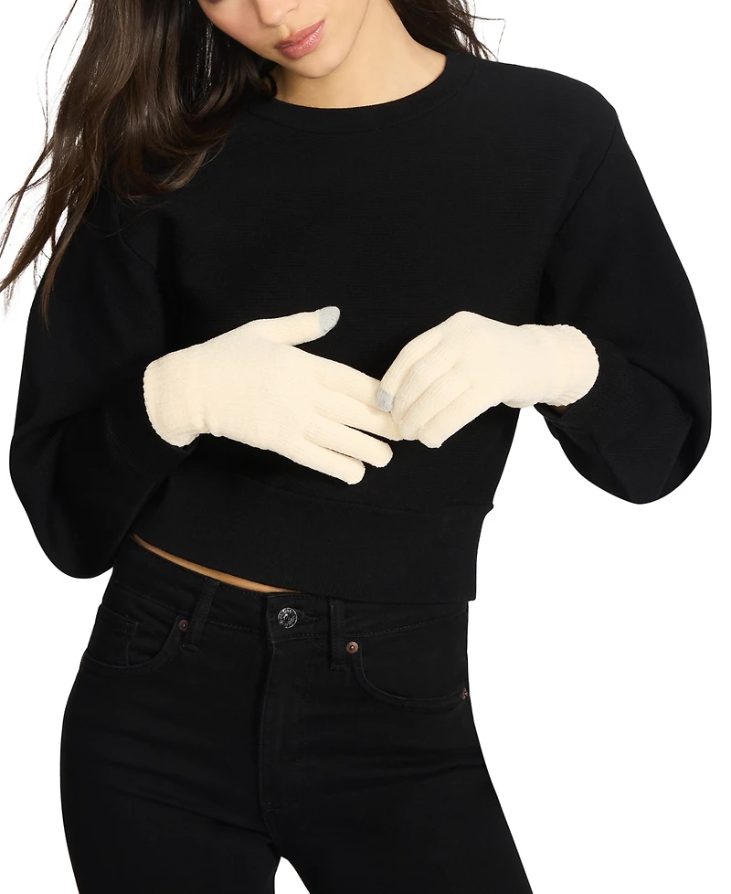 Steve Madden Chenille Magic Gloves, 3-Pack