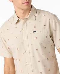O'Neill Men's Shields Short Sleeve Dobby Standard Shirt