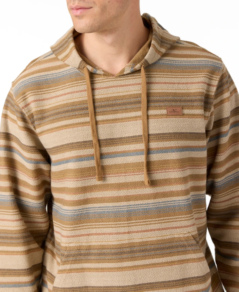 O'Neill Men's Bavaro Stripe Pullover Sweatshirt