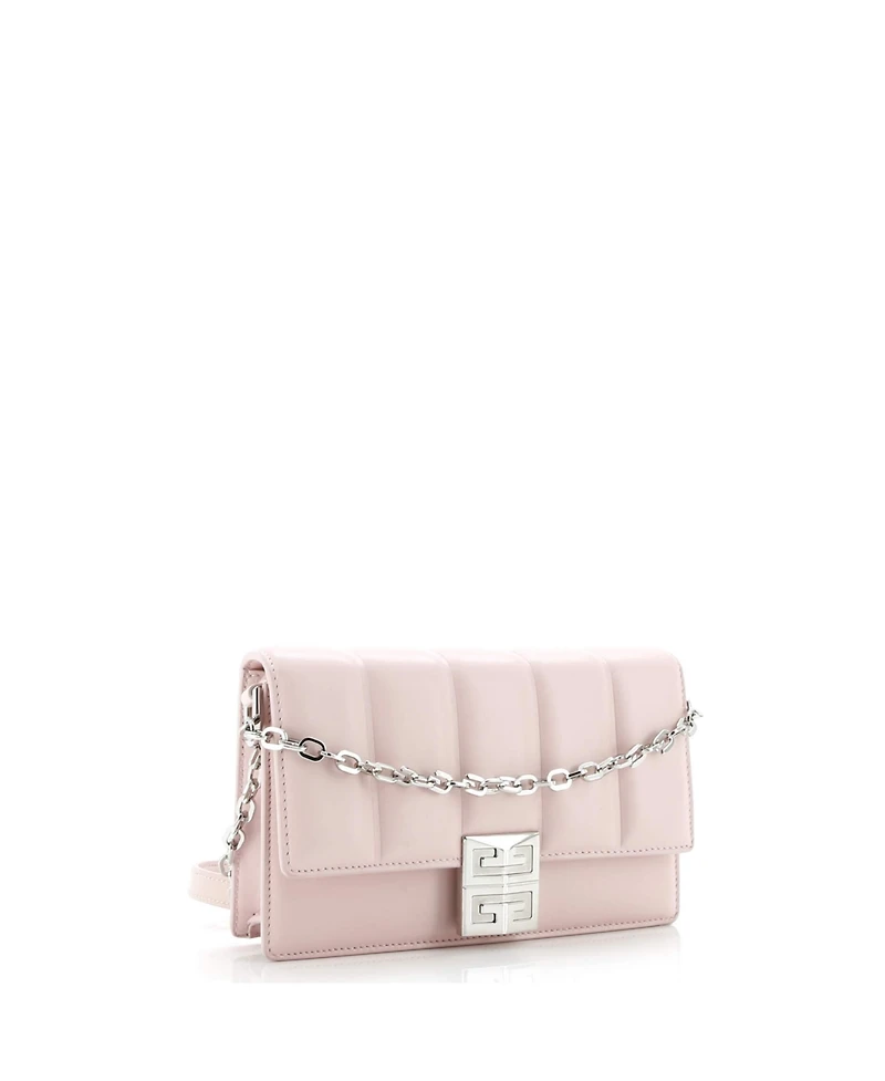 Pre-Owned Givenchy Small 4G Chain Crossbody Bag Leather